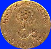 Goldmedaille Bundesgartenschau 1977